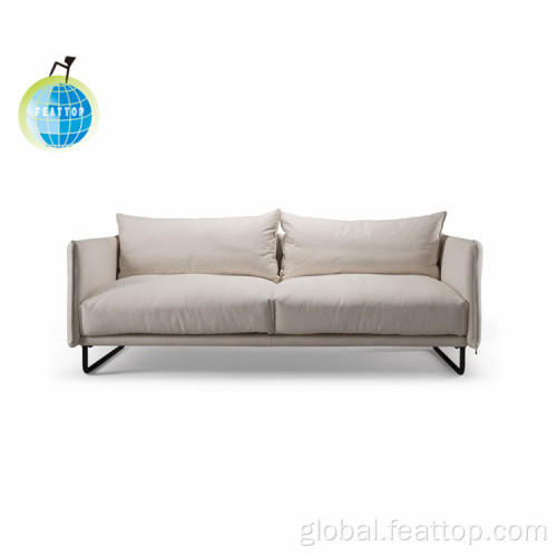 Modern Office Sofa modern elegant white leisure sofa office fabric sofa Factory